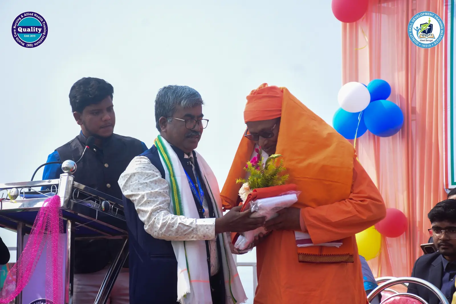 Swami Akhilananda Maharaj, dr. somor kr. roy - 7th Foundation Celebration 2026