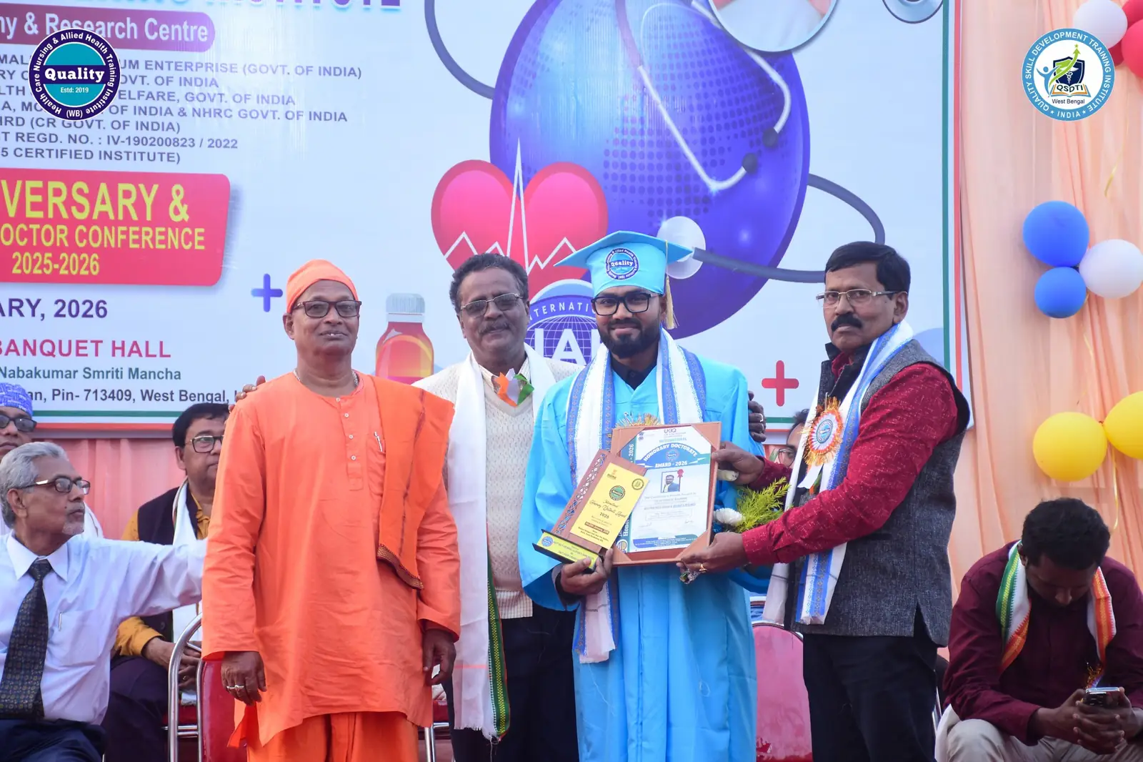 award giving on stage - 7th Foundation Celebration 2026